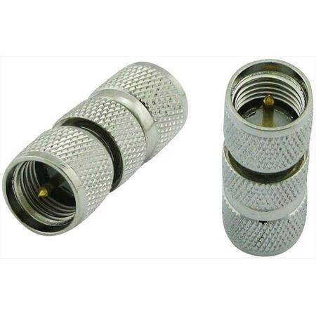 FIVEGEARS Mini UHF Male to Mini UHF Male Adaptor Coax Coaxial Connector FI128451